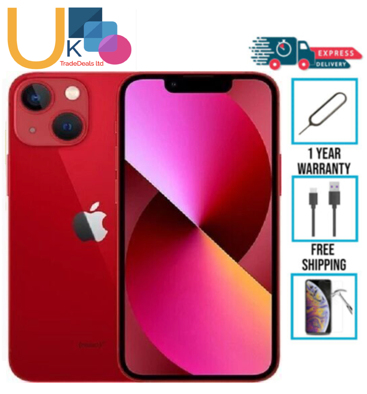 Amazon.com: Apple iPhone 13 Mini, 128GB, Pink - GSM Carriers