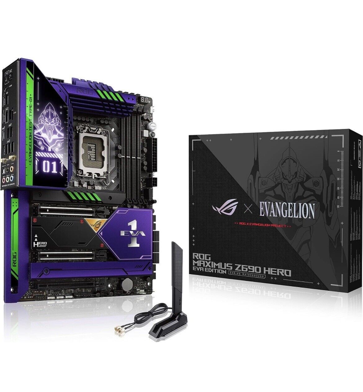Asus ROG MAXIMUS Z690 HERO EVA(ROG x Evangelion)Z690 ATX