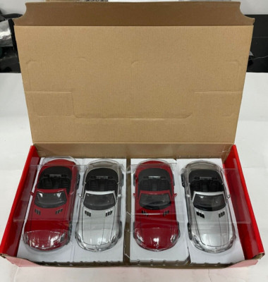 4-Pack Mercedes-Benz SLS AMG Roadster Convertible - Maisto - 1/24 Scale Diecast