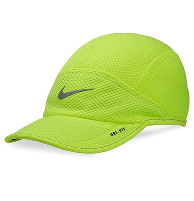 lime green nike cap
