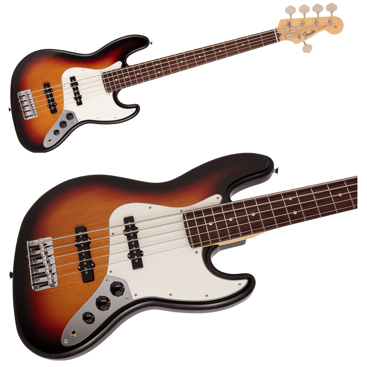 Fender Made in Japan Hybrid II Series Jazz Bass V 3-Color