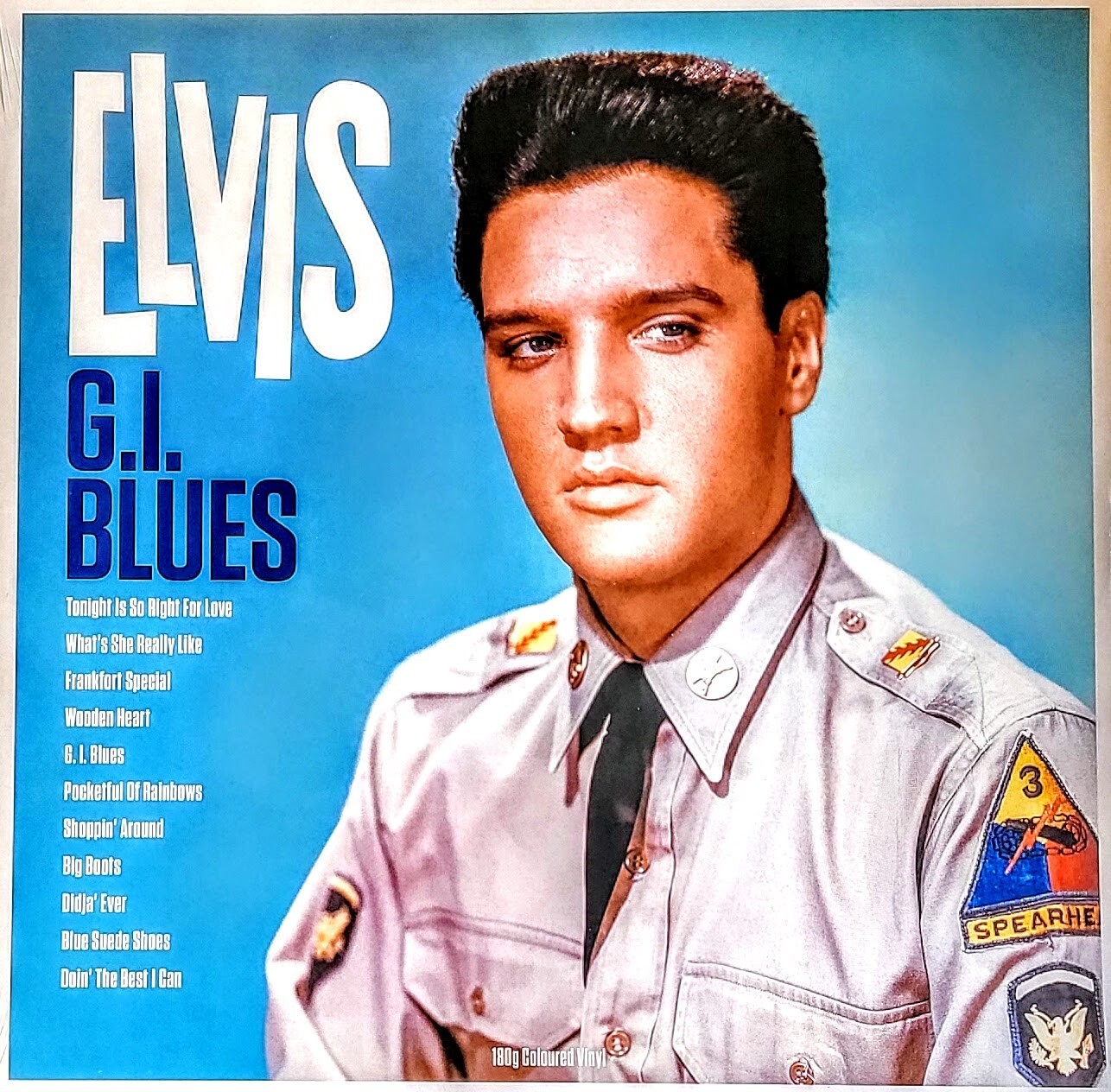 ELVIS PRESLEY G.I. BLUES - 180-GRAM YELLOW VINYL LP 