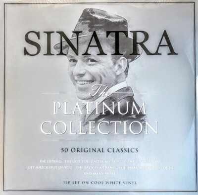 FRANK SINATRA  THE PLATINUM COLLECTION - COOL WHITE VINYL  3-LP SET ' NEW