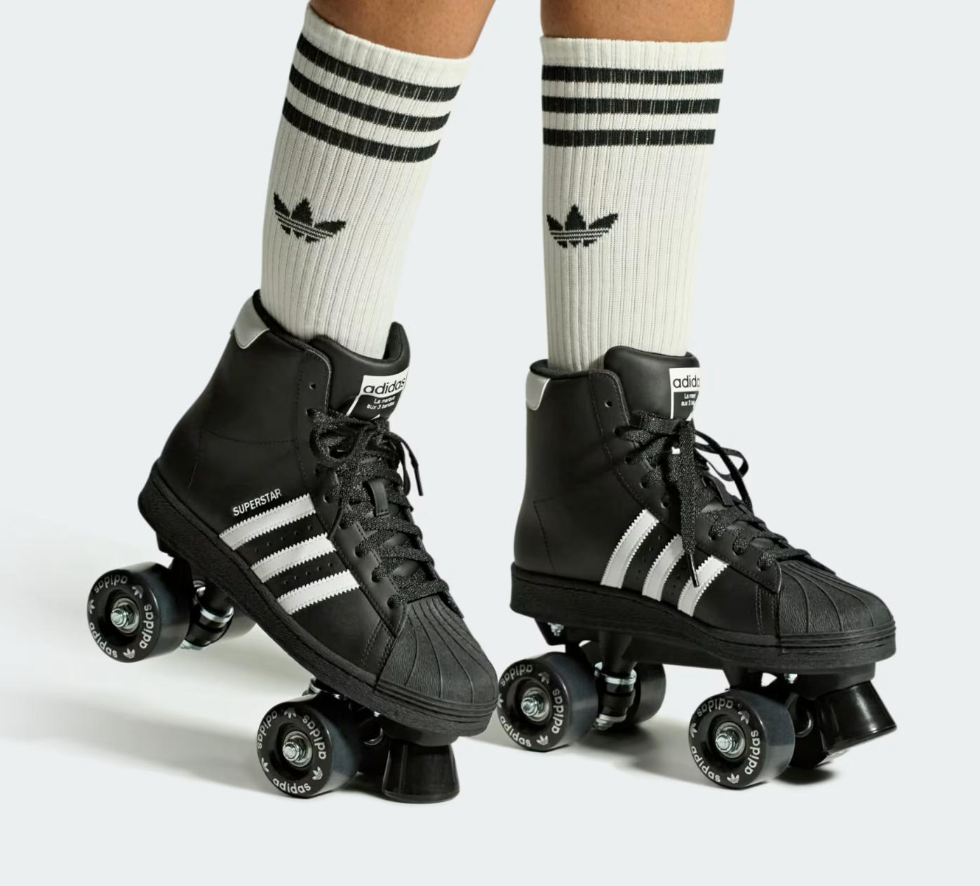 ★★Adairs★★ Superstar 82 roller skates black JI3535 adidas Superstar 82 Roller Skate 'Black/White' | Women Sizes