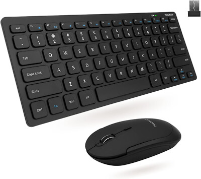  Macally Compact Rf Keyboard Mouse Accs Wireless For Pc