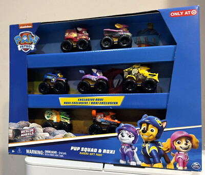 PAW Patrol Pup Squad and Roxi Racers Gift Pack 7 Pieces NEW!