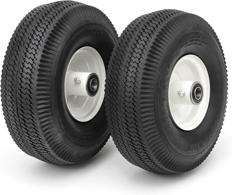 Heavy Duty Pneumatic Tire Wagon/Hand Truck/Dolly Cart/Mower Replacement New