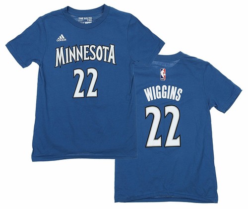 Молодежная футболка Adidas NBA Minnesota Timberwolves Эндрю Виггинс № 22