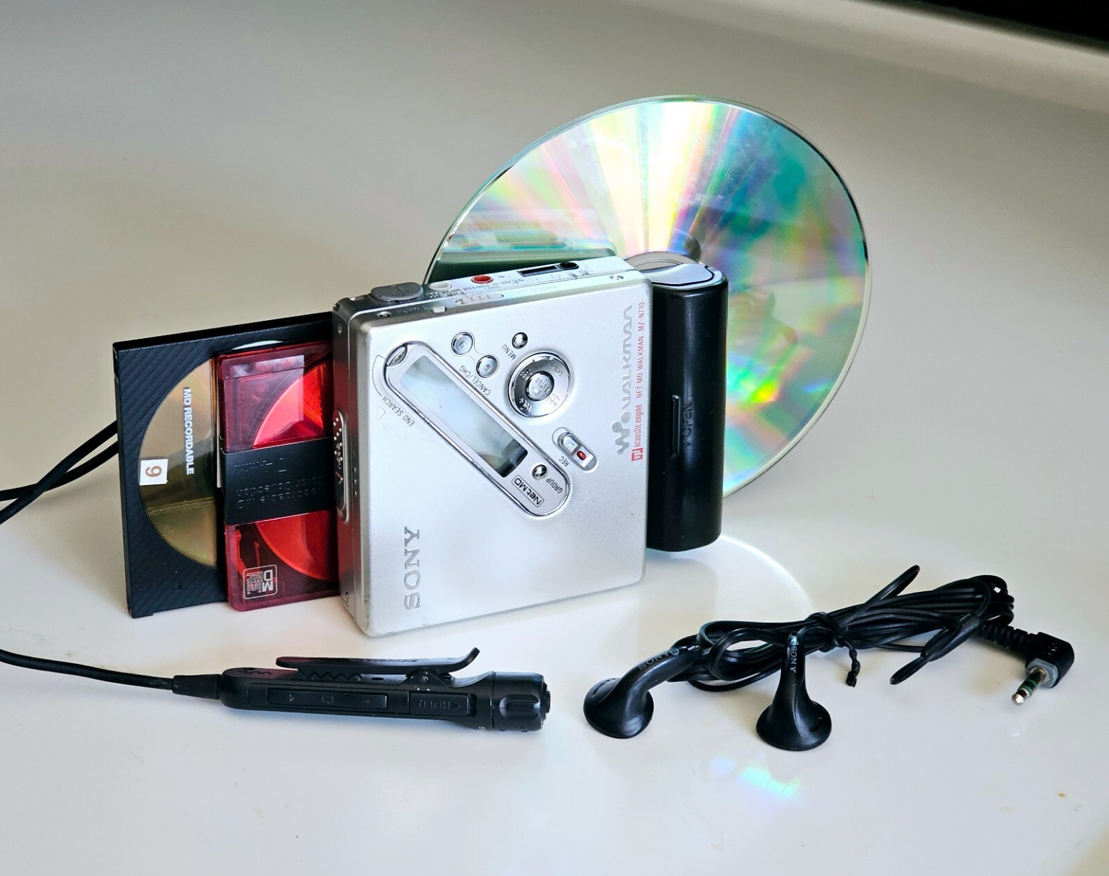 ジャンク品】SONY NET MD WALKMAN MZ-N1 SONY MZ-N1 Silver MD Walkman