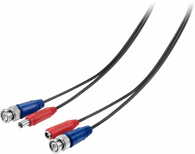 Insignia- 100' 4K In-Wall Premium Video/Power Security Cable - Black
