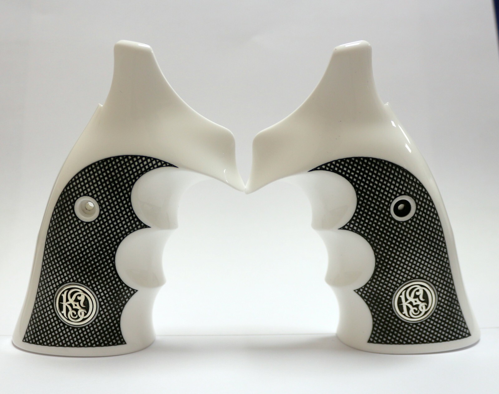 Smith & Wesson K & L & X Frame Roundbutt Grips Acrylics
