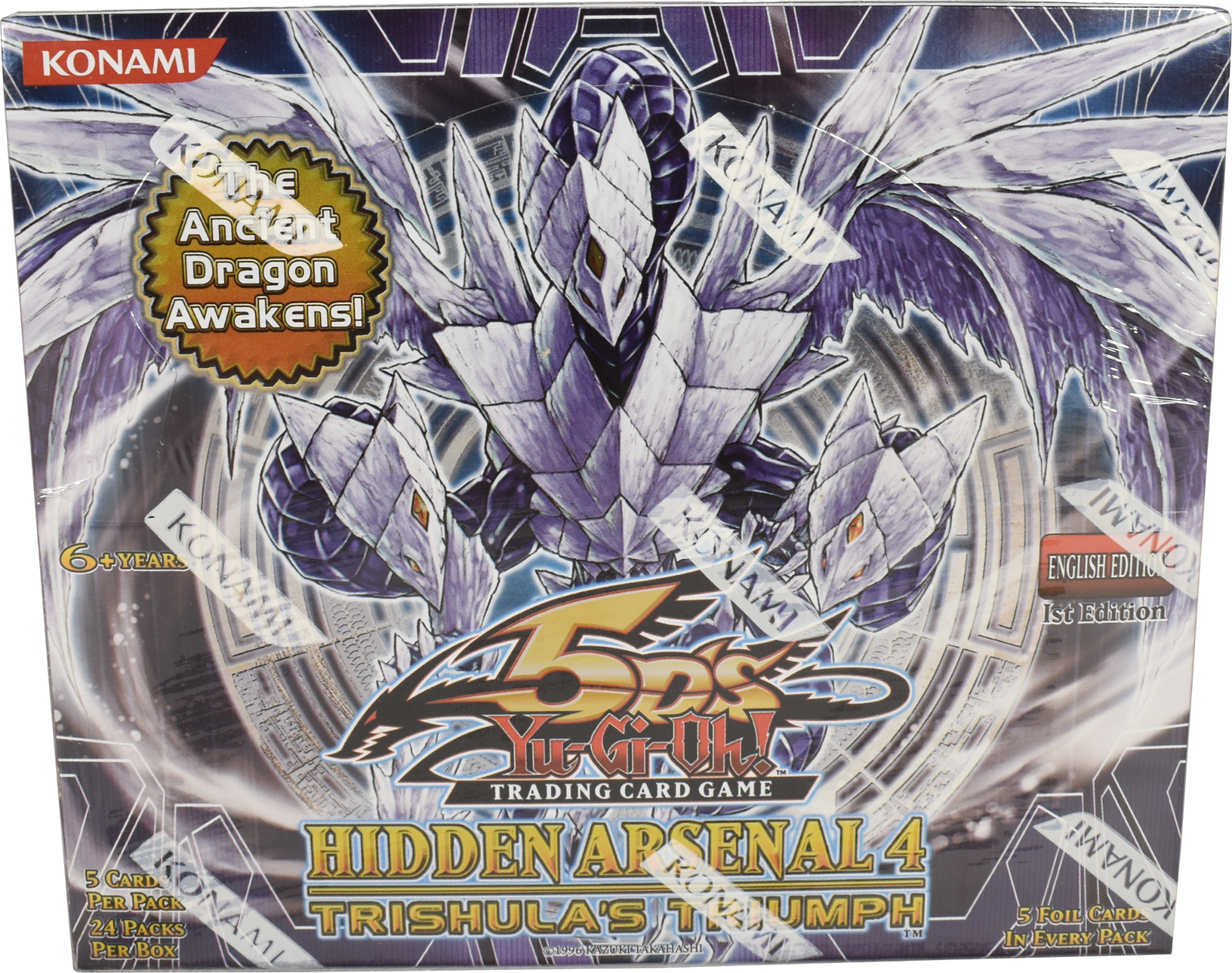 Yu-Gi-Oh - Hidden Arsenal 4 5DS - Display - Englisch - 1. Auflage NEUOVP
