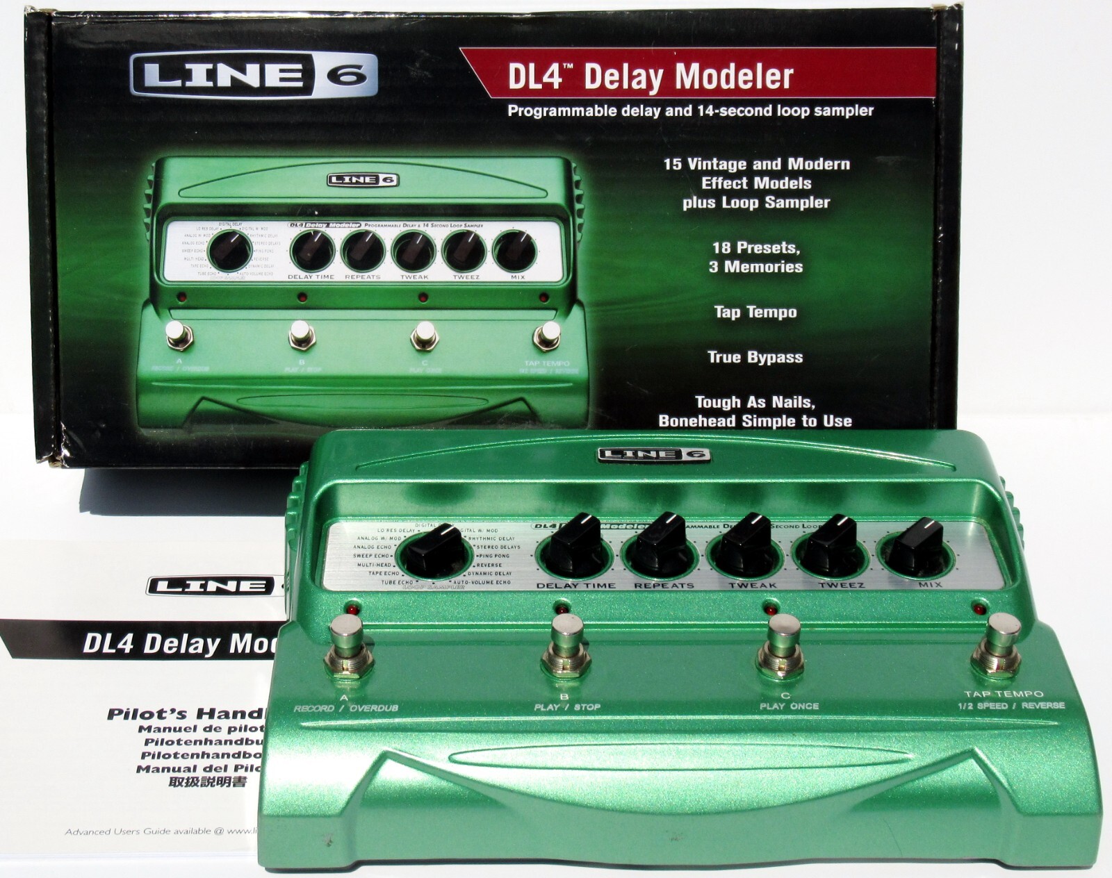 ギター LINE 6 DL4 Delay Modeler Line 6 DL4 MkII Delay Modeler Pedal | Sweetwater