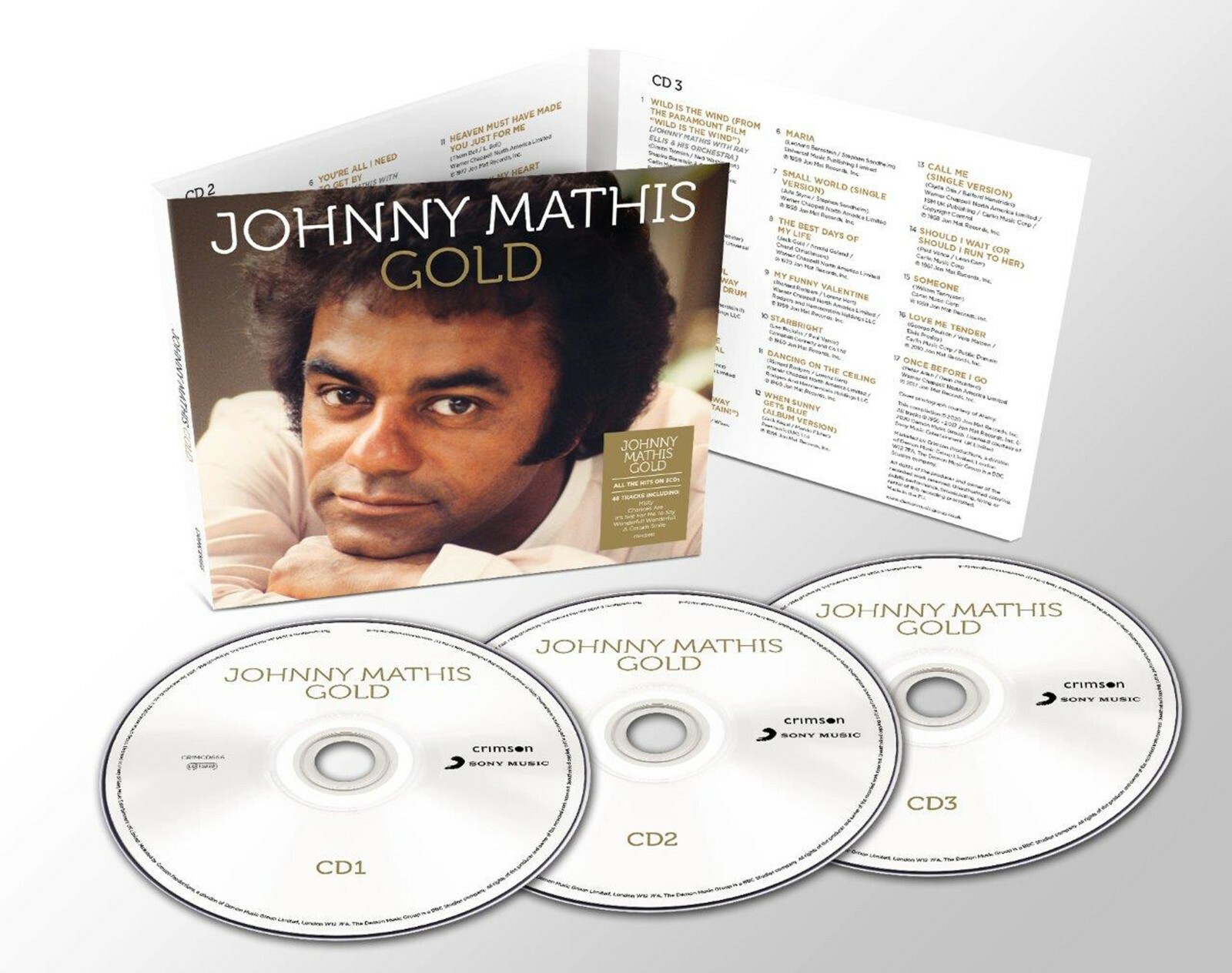 ジョニーマティス　Gold Gold by Johnny Mathis (CD, 2020) for sale online | eBay