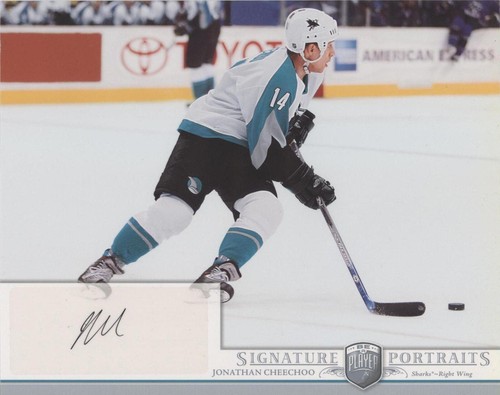2006-07 Upper Deck Be A Player Portraits - Jonathan Cheechoo #SP-CH