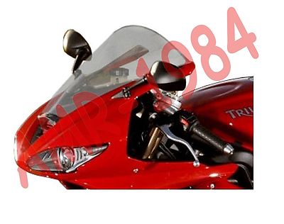 CUPOLINO DOPPIA BOMBATURA DARK SMOKE TRIUMPH 675 DAYTONA DAL 2009 AL 2012 T096DS