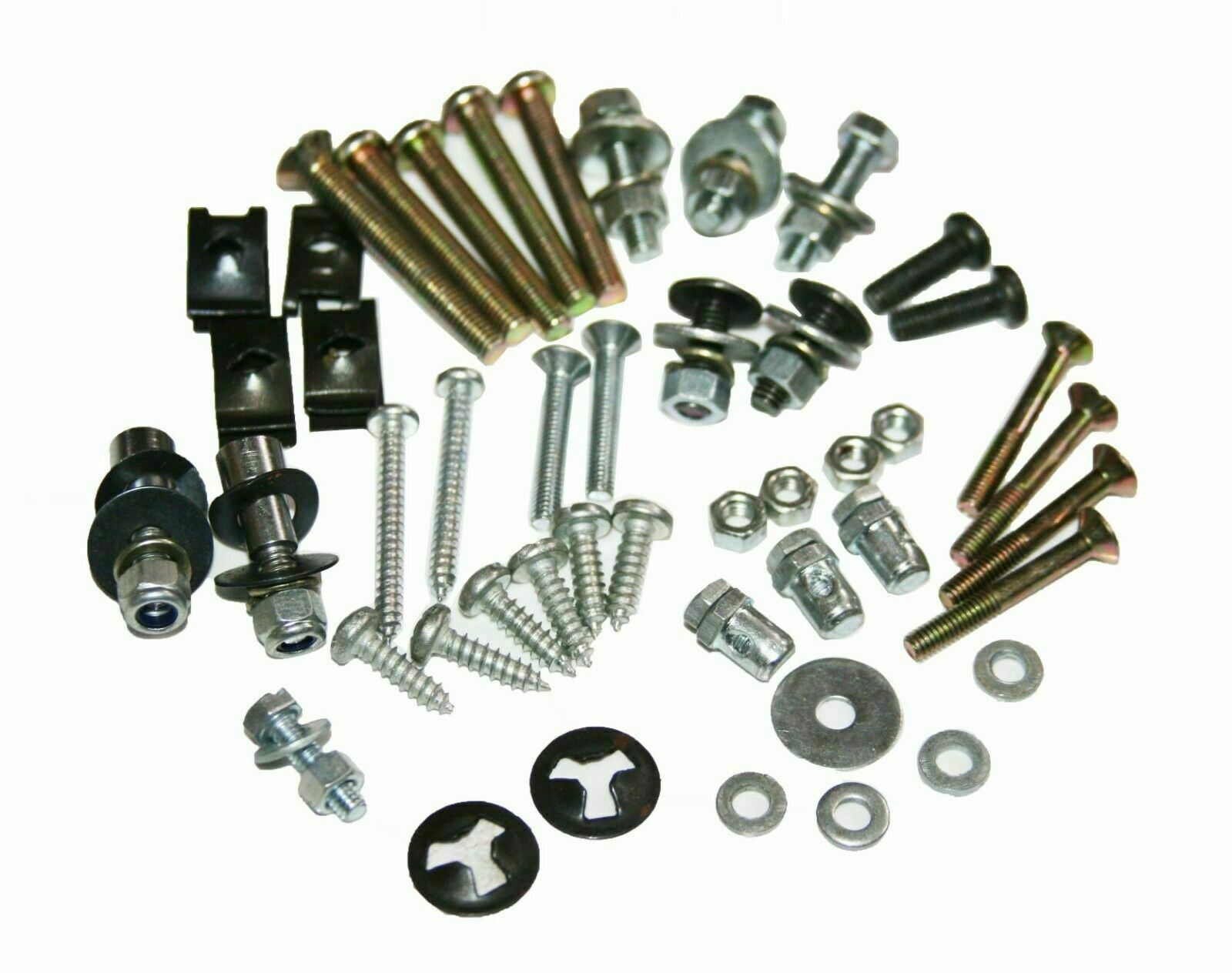 Complete Body Chassis Nut Bolts Washer Fixing Kit For Vespa LML 125 150 