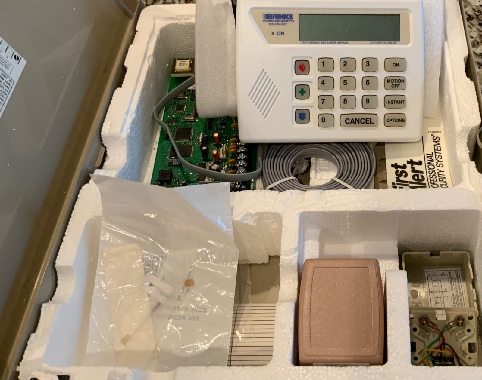 S Fa168cps Keypad Motherboard Adapter Panel Enclosure