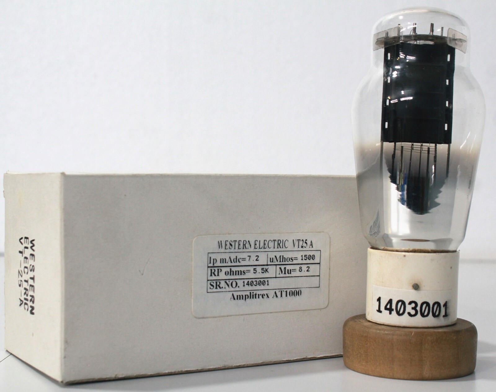 □□Western Electric VT-25-A 真空管2本 VT25A ウエスタン □□Western Electric VT-25-A 真空管2本 VT25A ウエスタン