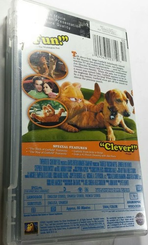 Garfield The Movie UMD PSP Sony PlayStation previously viewed used