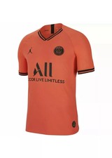 Nike Jordan PSG Vaporknit 19/20 Match Away Jersey Orange ...