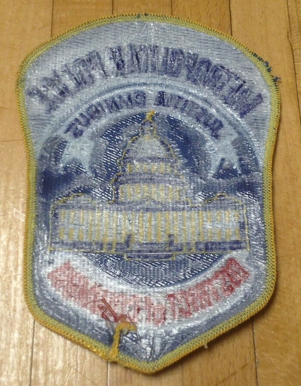 DISTRICT OF COLUMBIA (Washington D.C) METROPOLITAN POLICE VINTAGE PATCH