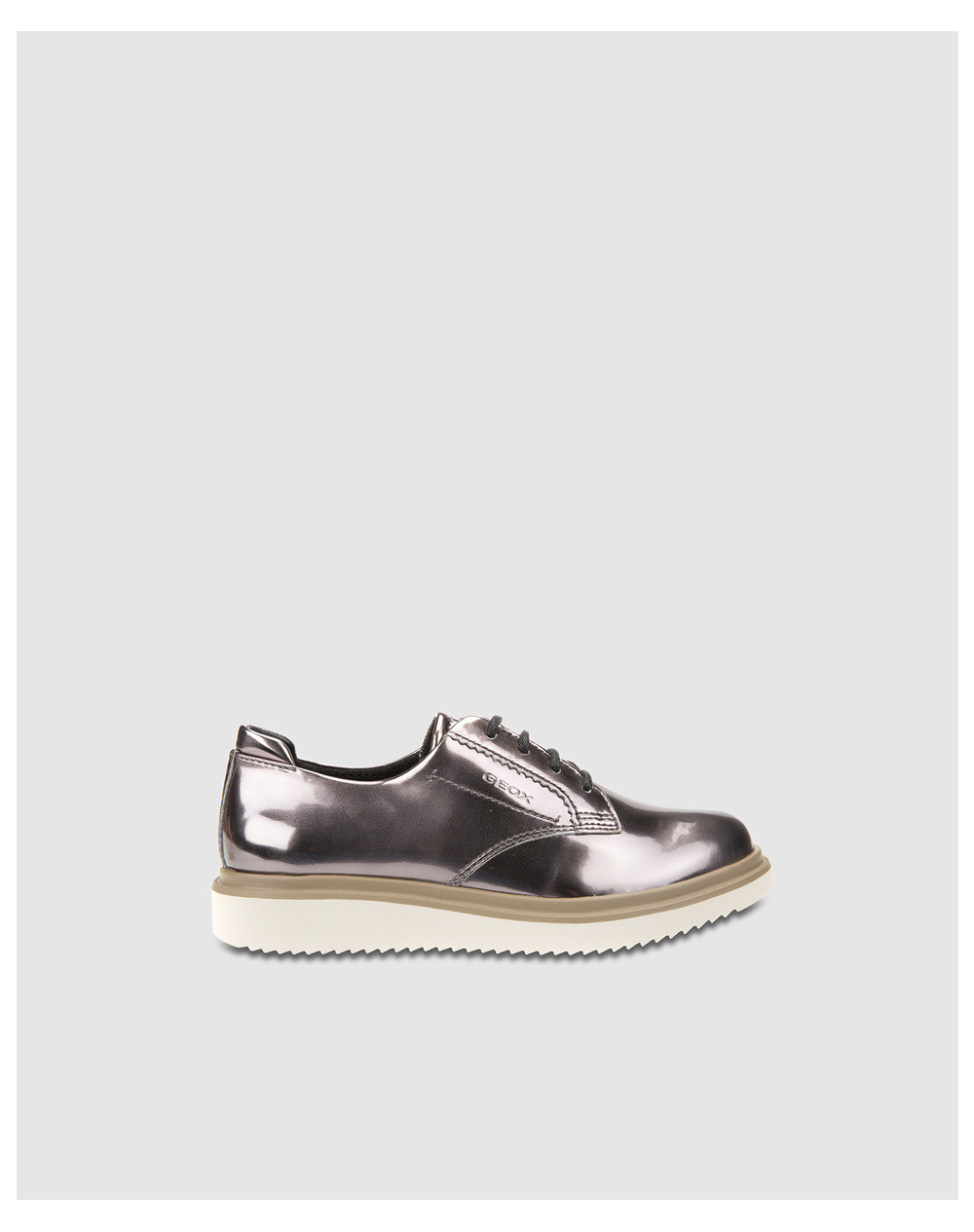 Scarpe da ginnastica da uomo Geox in argento