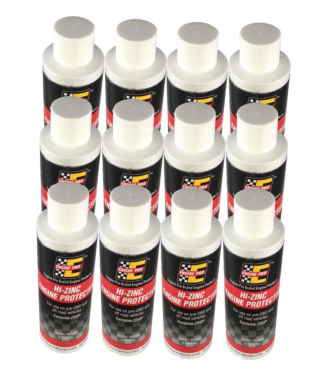 Case Of 12 Engine Pro 401900 Hizinc Zddp Protective Engine Oil Zinc
