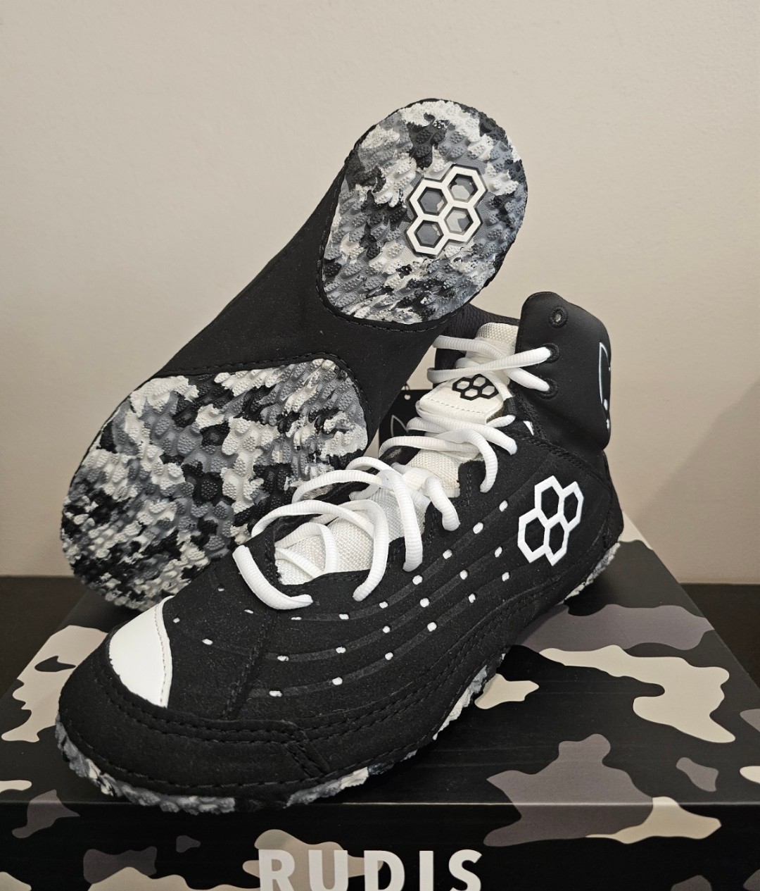Rudis SF TBILISI 2.0 Wrestling Shoes Tactical Black DSF-0035