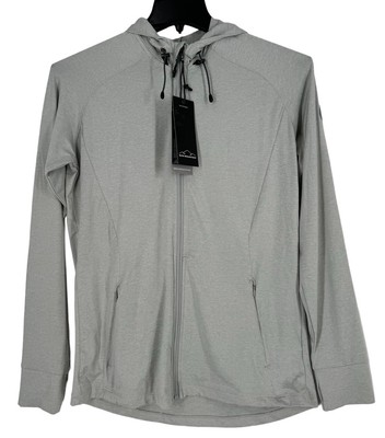 Sun Mountain Womens Second Ladder Golf Jacket Platinum Heather Size Medium