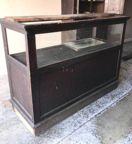 Antique mercantile display cases deals