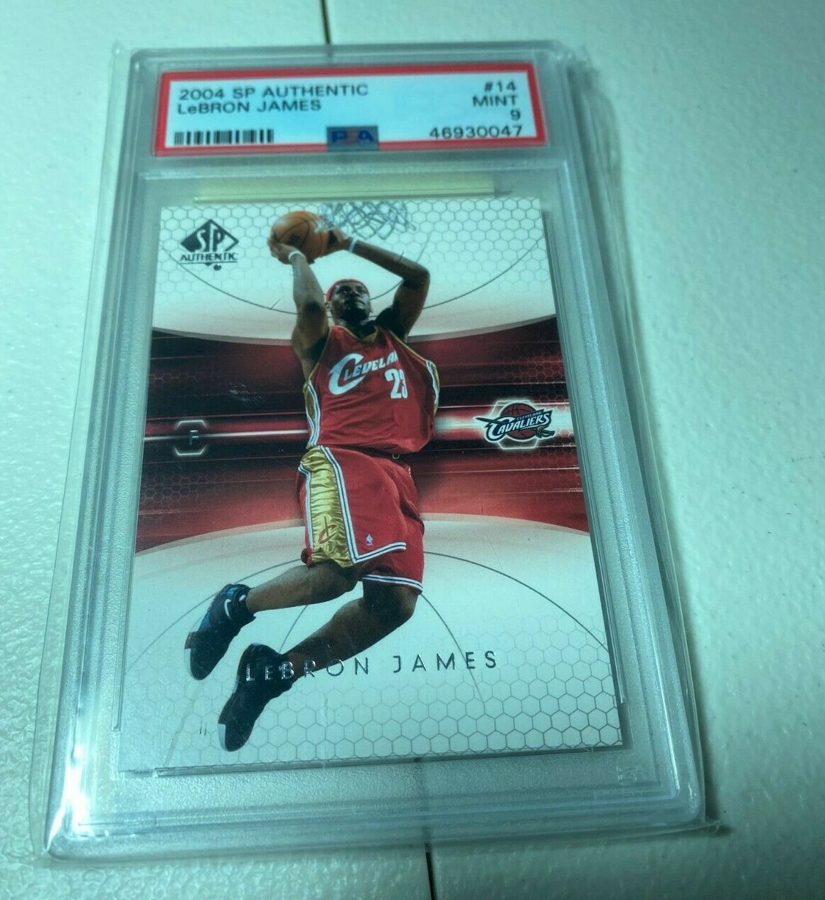 その他 Lebron james 2004 PSA 9 PSA 9 2004 SP Authentic LEBRON JAMES | eBay