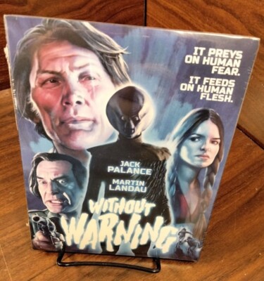 Without Warning (Blu-ray,1980) Slipcover-NEW (Sealed)-Free Shipping w/Tracking