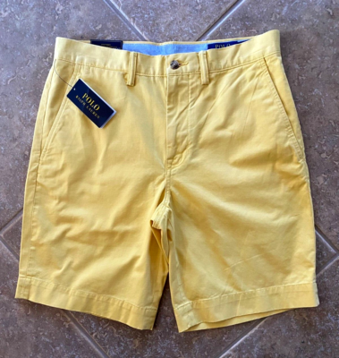 Yellow ralph lauren shorts sale