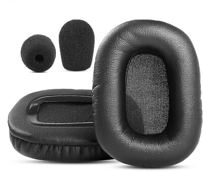 Pair Ear Pads Replacement Foam Cushion Cover for Blue Parrot VXi B450XT Headset