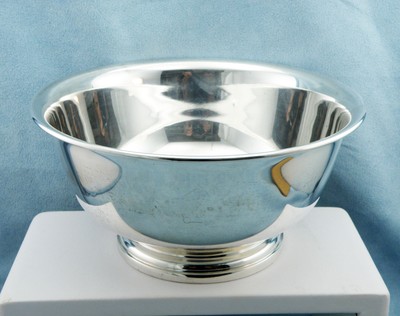 Solid Sterling Silver Paul Revere Bowl-Preisner 162  7