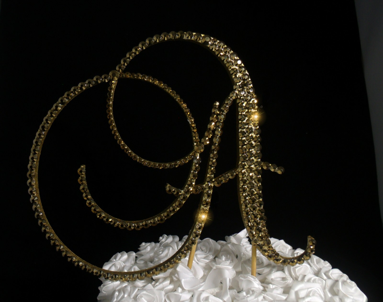 Gold Foiled Glass Crystals 6