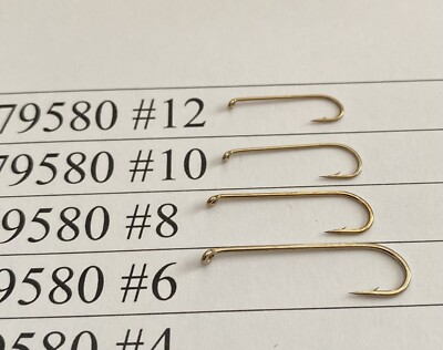 100) maxcatch 79580 Long Shank Streamer Hooks #18-6