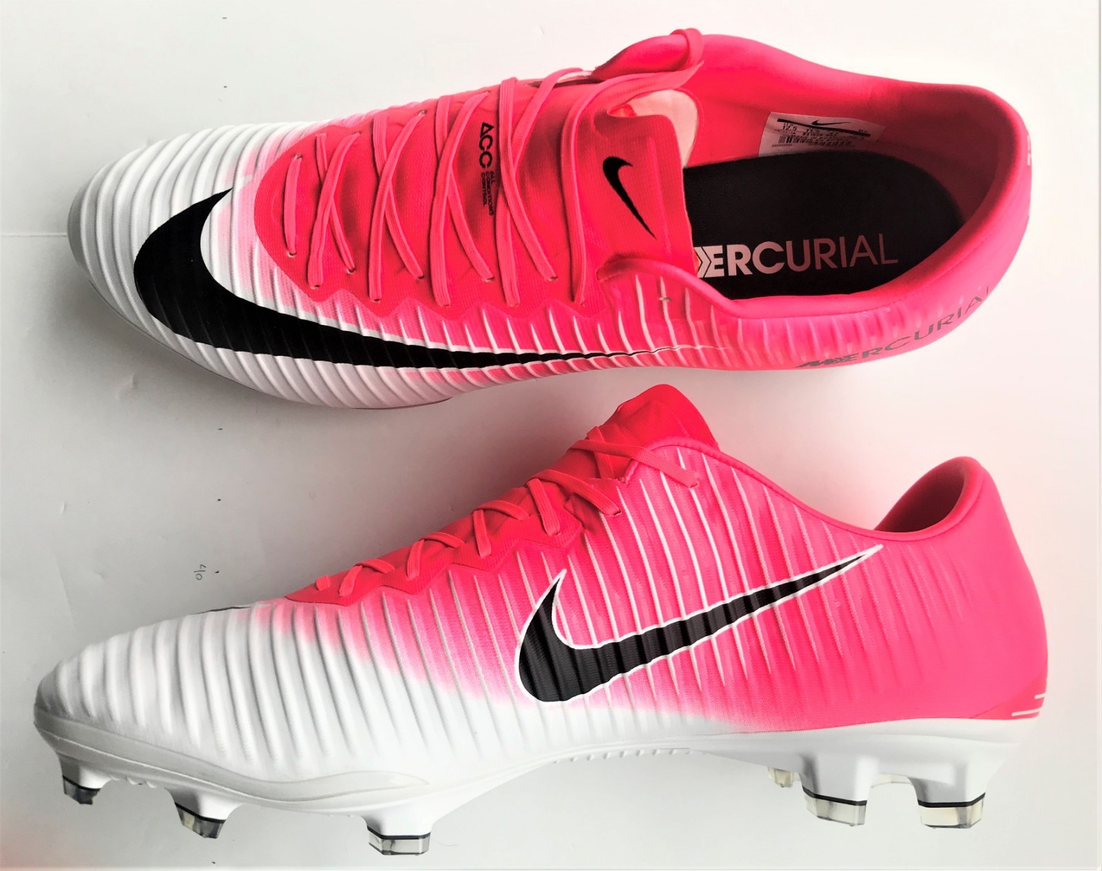 nike mercurial vapor 11 pink and white