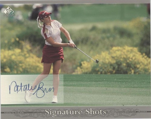 Natalie Gulbis Hand Signed 8x10 Photo LPGA Autograph Golf