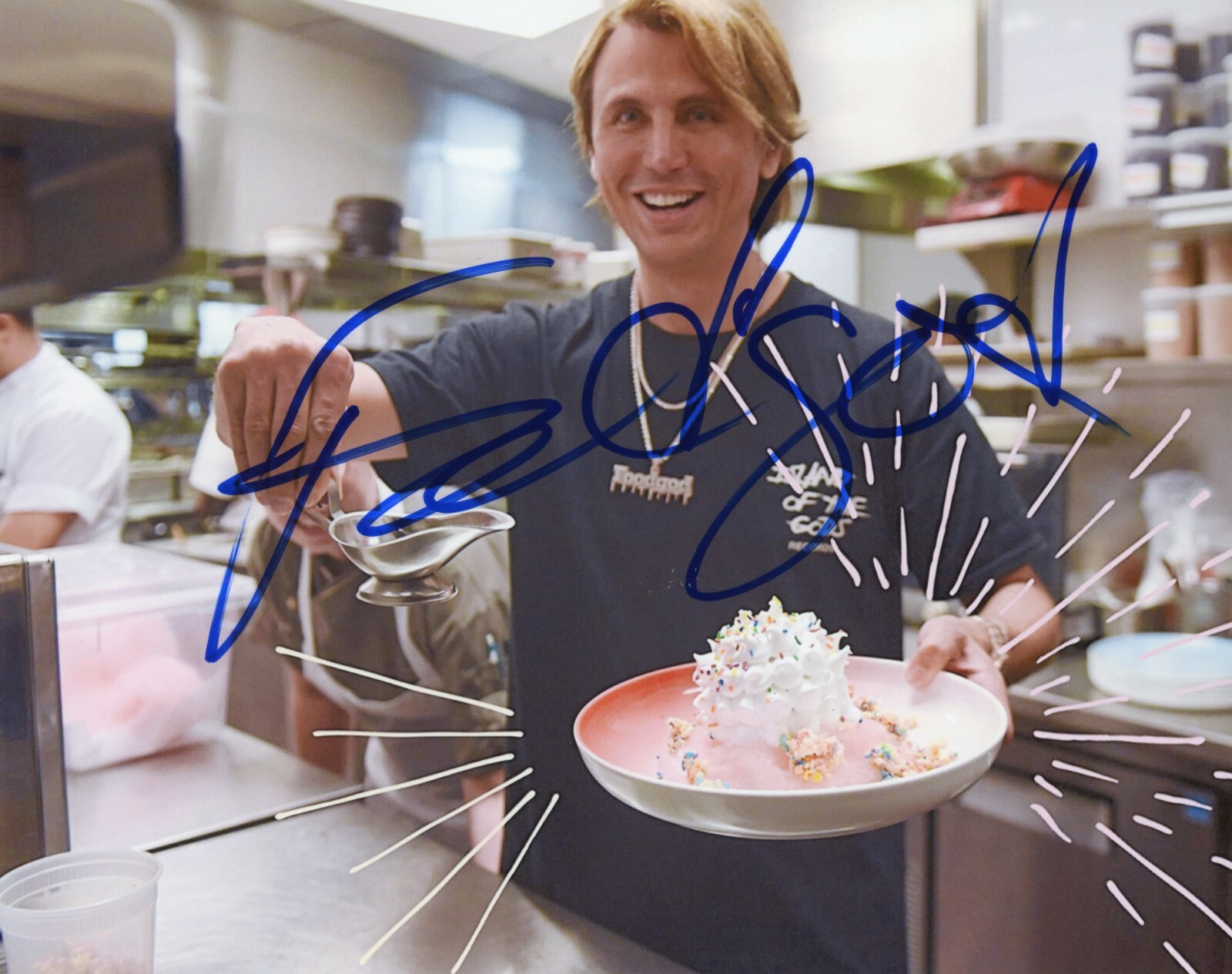 Jonathan Cheban Foodgod signed 8x10 photo COA autographed STAR Jonathan Cheban Foodgod signed 8x10 photo COA autographed STAR