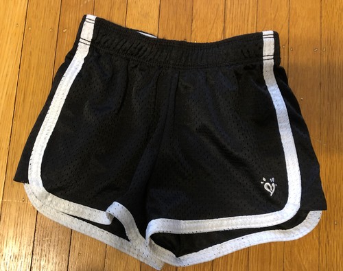 Justice Girls Black Mesh HTF Shorts Size 6 EUC eBay