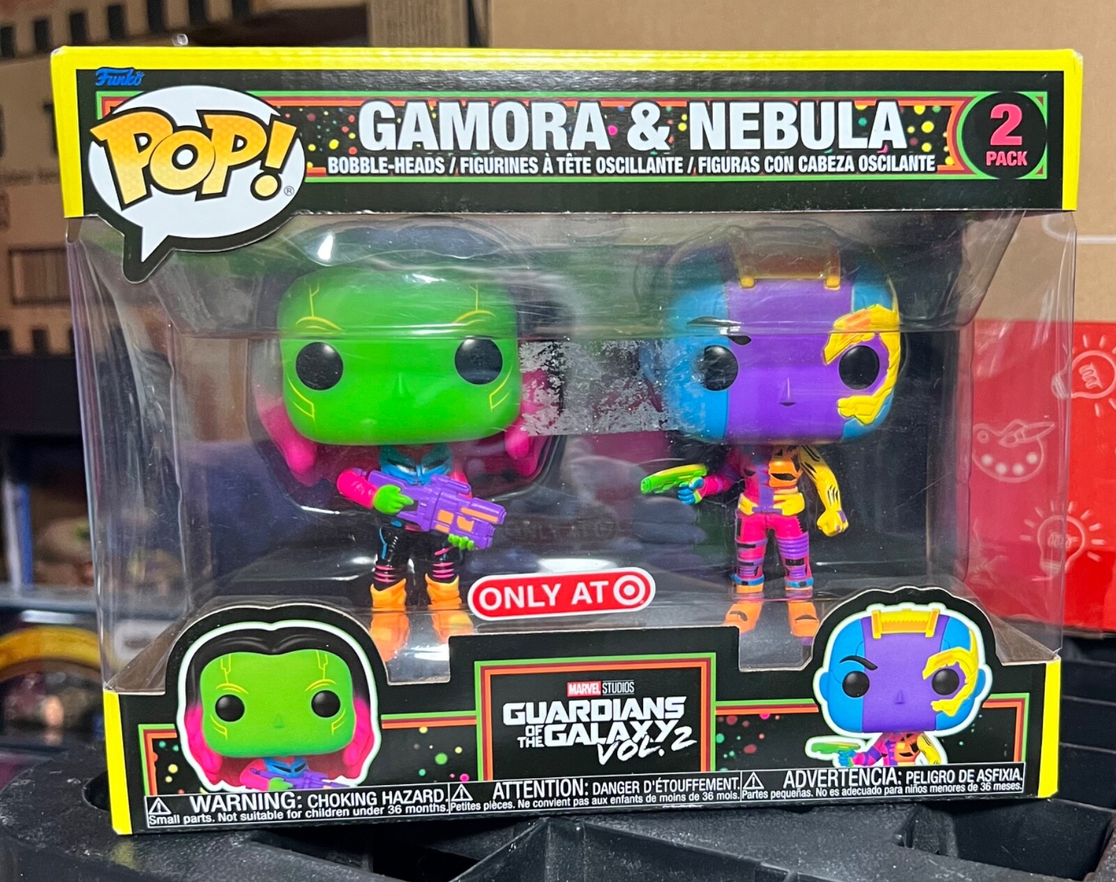 FUNKO POP! GotG 3マンティス&ネビュラ　2パック　ブラックライト FUNKO POP! GotG 3マンティス&ネビュラ 2パック ブラックライト