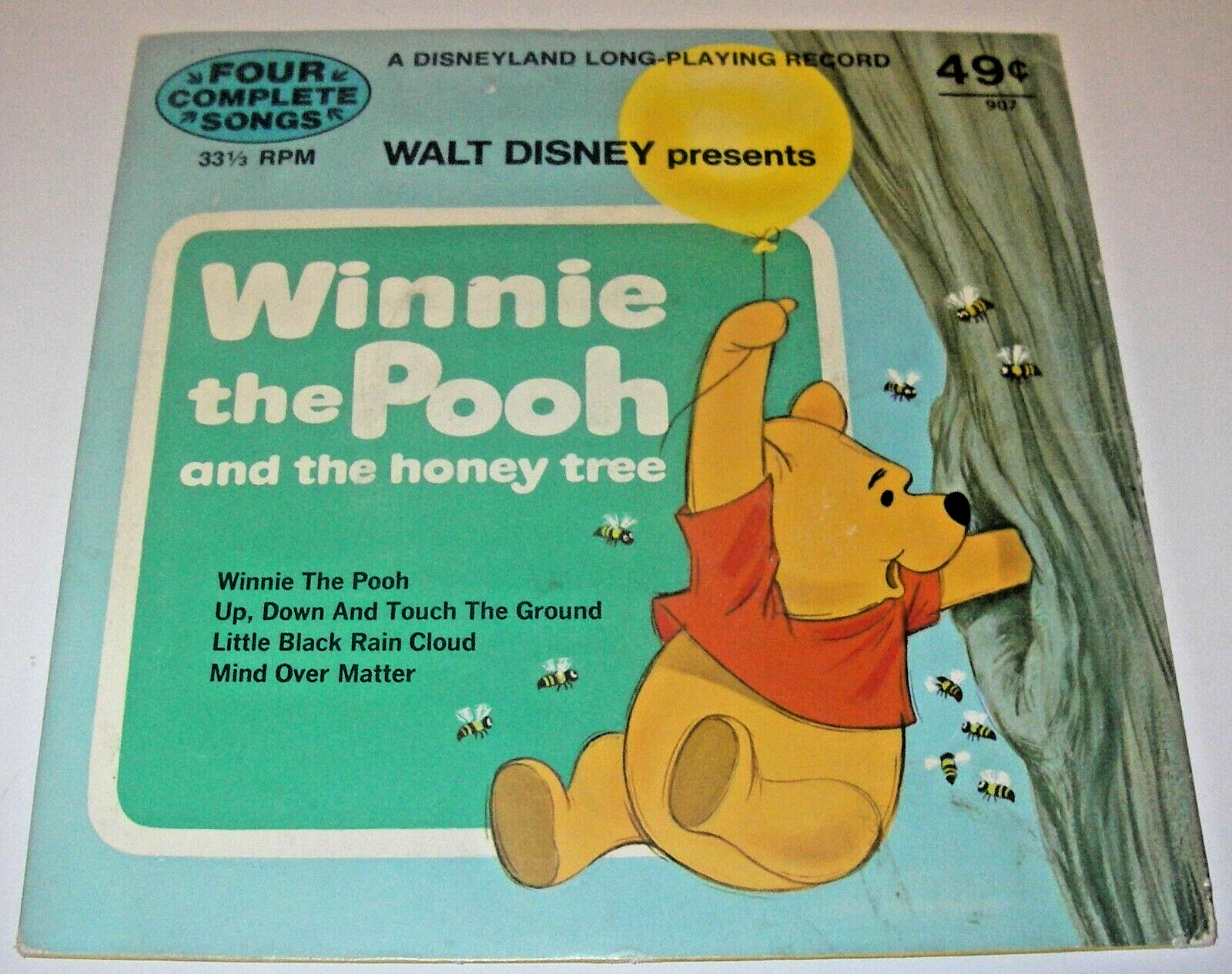winnie the pooh レコード Walt Disney Presents Winnie the Pooh and Tigger Too