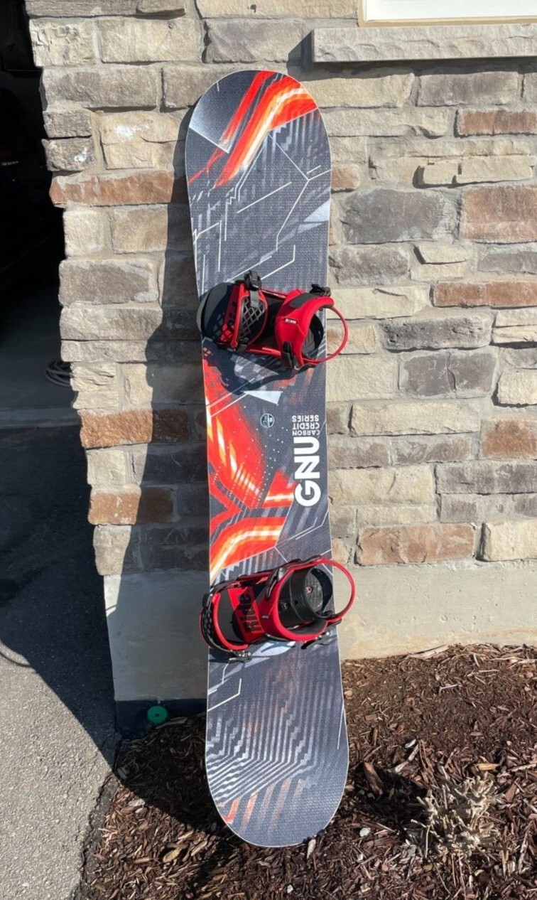 Gnu carbon credit series159 FLUX スノーボード GNU Carbon Credit Snowboard 159 Hand Made In USA EUC | eBay