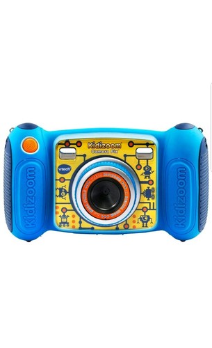 VTech Kidizoom Camera Pix Blue Photos Voice Recorder Game *Distressed Packaging