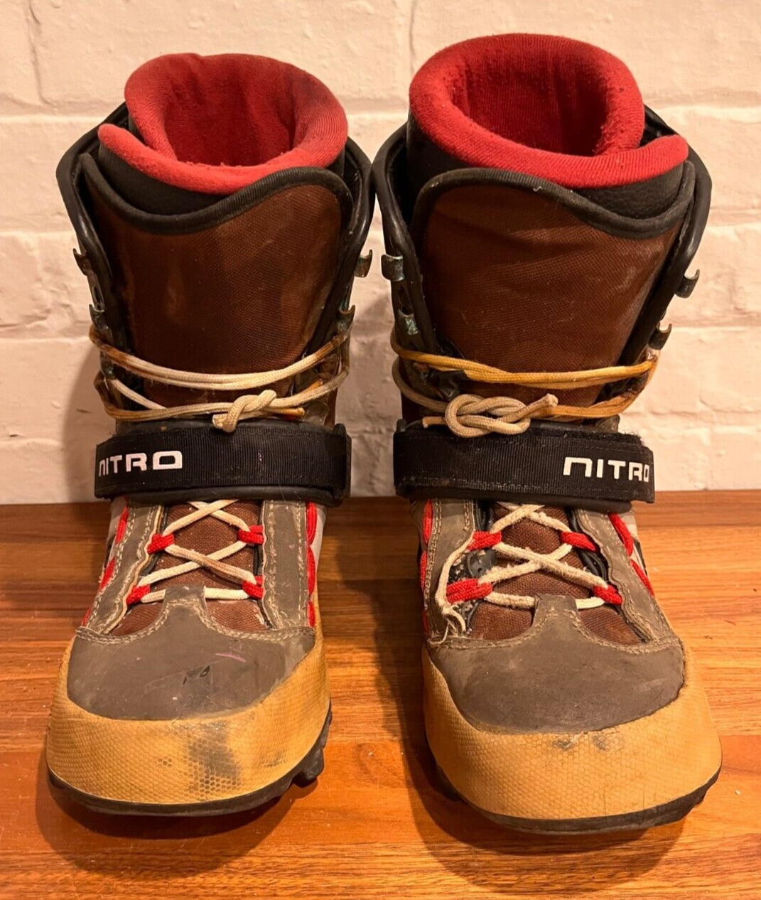 スノーボード 29 NITRO CLICKER Nitro Clicker Snowboard Boots Mens Size 7 Vintage Clicker