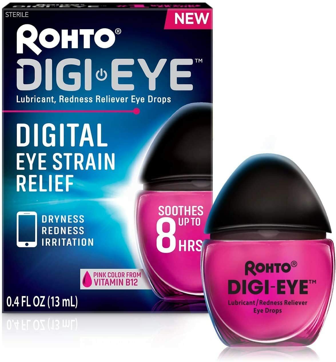 Купить Глазные капли & мыть ROHTO DIGI EYE Lubricant, REdnEss REliEvEr ...