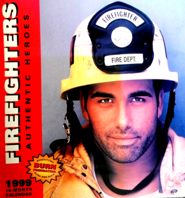FIREFIGHTERS 1999 Calendar LOS ANGELES COUNTY HUNK California 12 X 12  SIGNED VTG | eBay