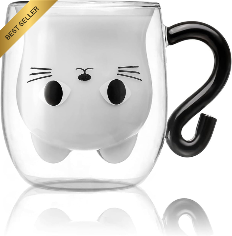 Cat Lover Mugs Cute Coffee Tea Cup Graduation Valentines Mothers Day Easter Hall